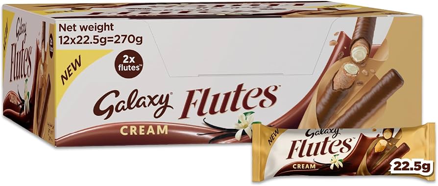 Galaxy Wafer Rolls Cream