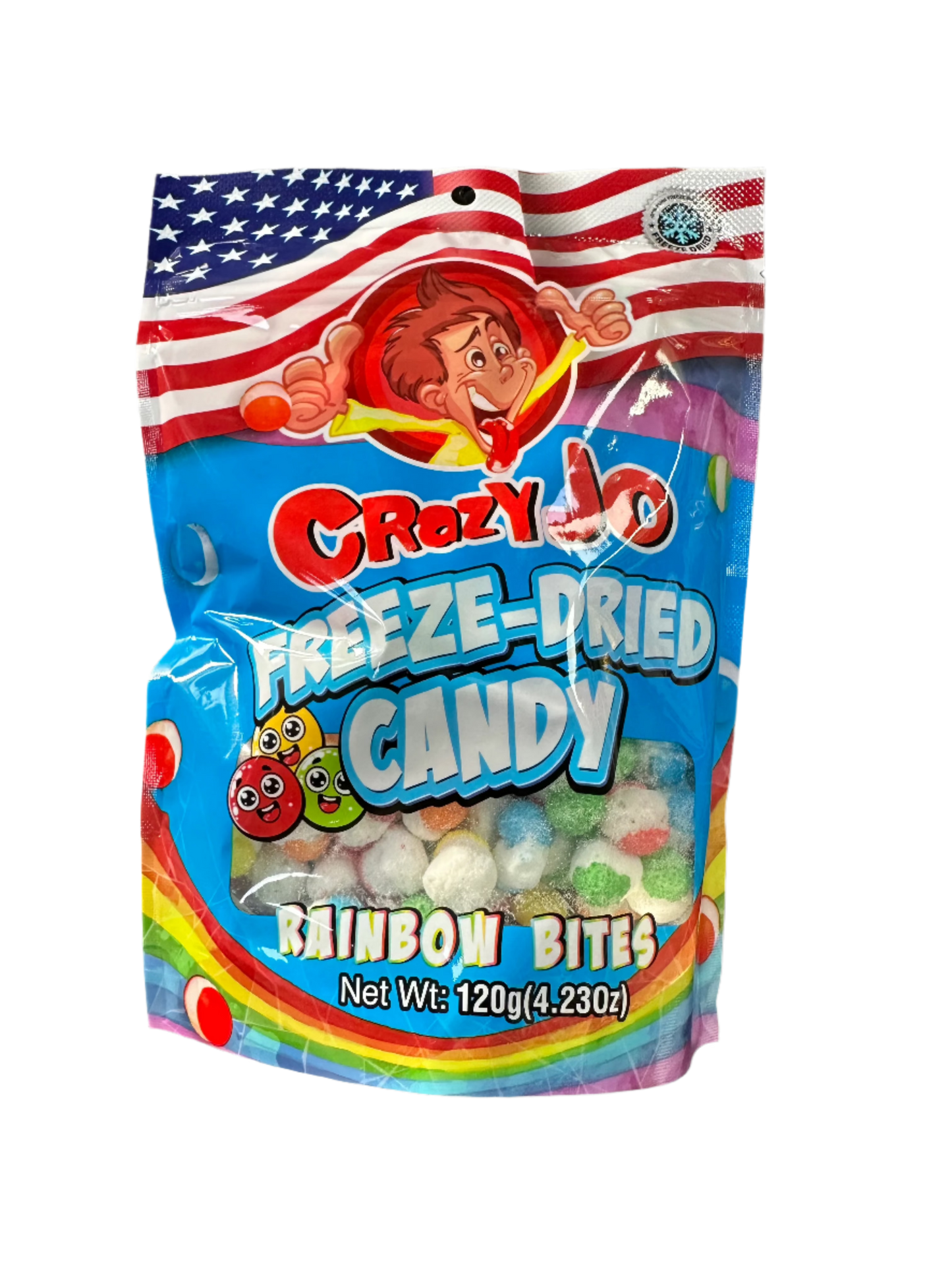 Crazy Jo - Freeze Dried Rainbow Bites
