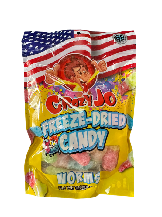 Crazy Jo - Freeze Dried Worms