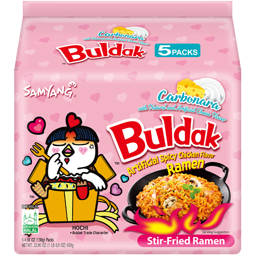 Buldak Carbonara